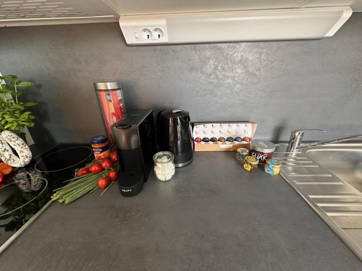 Komfortables, Barrierefreies Appartement Mit Sonnigem Balkon In Der Naehe Von Flughafen Und Messe 30 Leinfelden-Echterdingen Luaran gambar